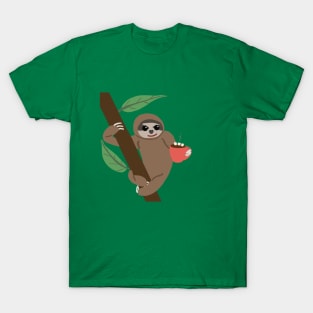 Sloth Chocolate T-Shirt